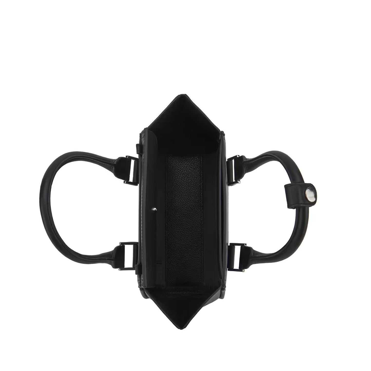 Structured Nappa Leather Mini Flap Top Handle Bag