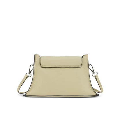 Pebble Grain Leather Mini Flap Crossbody Bag With Detachable Strap